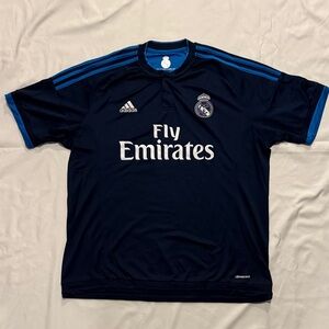 Adidas Climacool Real Madrid Dark Blue Champions League Jersey